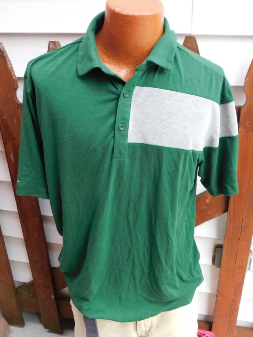COLUMBIA GOLF Mens Polo Shirt Size Large